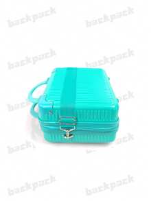 Waterproof Travel Makeup Case, Travel Organizer, Practical Jewelry - Green - View 4