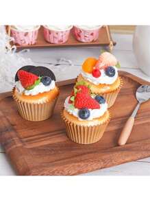 Realistic Cupcake Decor - Perfect For Parties, Holiday Tables, And Celebrations - Reusable And Easy To Clean