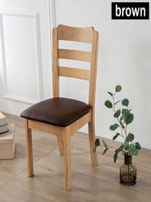 (Limited Time Offer) 1 PU Leather Chair Cover, 100% Waterproof/Oil-Proof, With Removable Padding, Suitable For Chairs And Stools, Suitable For All Seasons, For Outdoor Use, Restaurants, Kitchens, Hotels, Weddings, Banquets, Picnics, Gardens, And Home Decor. Perfect For Halloween, Christmas, Easter, Thanksgiving, Eid, Birthday Parties, Cocktail Parties, And Chair Decoration For All Important Occasions.