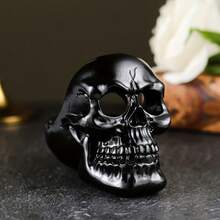 1 件创意夏季万圣节骷髅形烟灰缸 - 彩色 - 查看 5