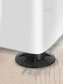 4pcs Anti-Vibration Anti-Walk Washing Machine Pads, Rubber Feet Pads To Prevent Washing Machine And Dryer From Walking, Waterproof And Noise Reduction, Universal Fit