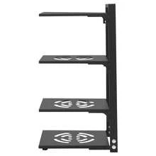 SENDERPICK 4-Layer Pot And Pan Stand Rack Pot Lid Holder Black Pot Rack Organizer - Black - View 9