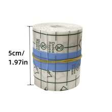 1 Roll 5m Extended Waterproof Bandage, Suitable For Swimming, Tattoo Transparent Bandage, Shower Tape, Prevents Skin From Getting Wet, Keeps Dry, Essential For Outdoor Camping - White - View 8