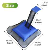 1pc Animal Escape Ramp, Square Shape Pool Animal Escape Ramp Accessory, Swimming Pool Skimmer For Small Animals