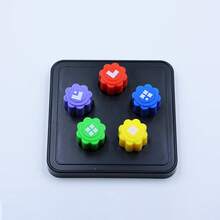 Juego coreano Gonggi, juego tradicional coreano de calamar con desafío de reflejos, juego de juguete con el tradicional conjunto de juegos coreanos que incluye Gonggi, piedras de jack y guijarros, con juegos populares como Gong-Gi, Biseokchigi, Jebi Chagi, Paeng-Y y DDAKJI, perfecto para viajes familiares - Multicolor - Ver 5