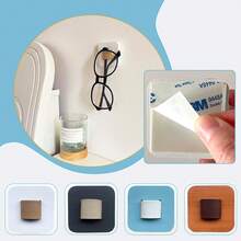 Sunglass Organizer Wall Mounted, Wooden Eyeglass Holder Stand Display For Multiple Glasses, Hanging Sunglasses Organizer Storage Wall For Office, Home, Bathroom, Living Room,(Grey) - 灰色 - 查看 4