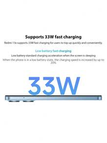 Xiaomi Redmi 13x Smartphone 6GB+128GB Global Version Helio G91-Ultra Processor 6.79" FHD+ DotDisplay Up To 90Hz Refresh Rate 108MP Super-Clear Main Camera 5030mAh (Typ) Supports 33W Fast Charging 3.5mm Headphone Jack Xiaomi HyperOS