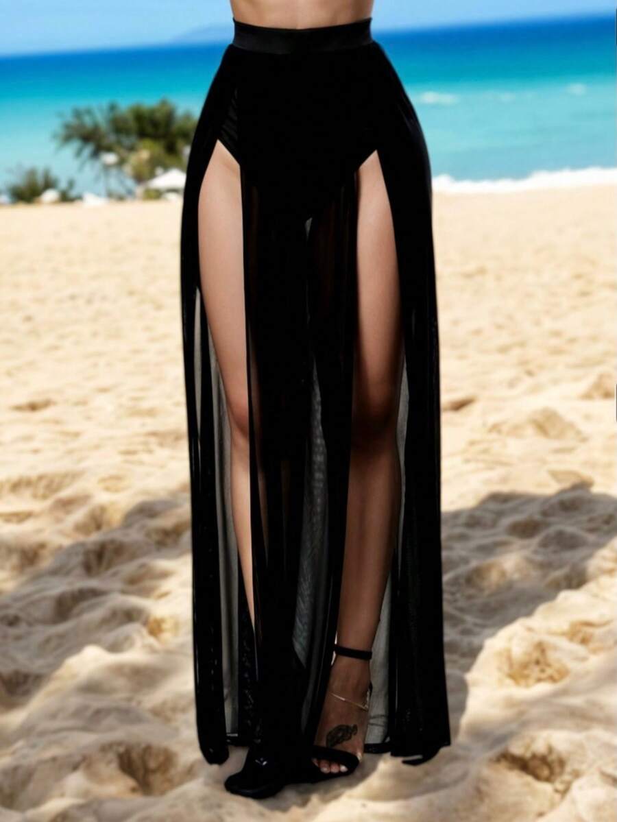 Women Skirts - Black - View 1