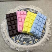 1/2/6件組 多色逼真巧克力慢回彈壓力緩解玩具，指尖玩具，辦公室壓力緩解慢回彈捏捏樂，節日禮物，桌面裝飾，日常焦慮緩解玩具 - 彩色 - 查看 6