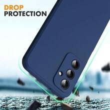 3 Piecescombination Set, 1 Phone Case, 2 Phone Protective Films Compatible With Samsung Galaxy A53/A52/A72/A51/A71/A32/A21/A50/A70/A52S/A73/S20 FE/S24 FE/A06/A16/A26/A36/A56/S21/S22/S23/S25 And Other Models Of High-Definition Screen Protective Film Phone Protective Cases To Prevent Falls Gift For Birthday, Family, Friends Tempered Glass, Phone Screen Protector, Phone Accessories Waterproof Shockproof Anti-Fall Anti-Fall Scratch Resistant Anti-Fingerprint Full Cover - Mobile Phone Film + Mobile Phone Case - View 2