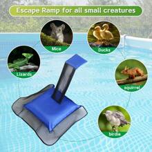 1pc Animal Escape Ramp, Square Shape Pool Animal Escape Ramp Accessory, Swimming Pool Skimmer For Small Animals