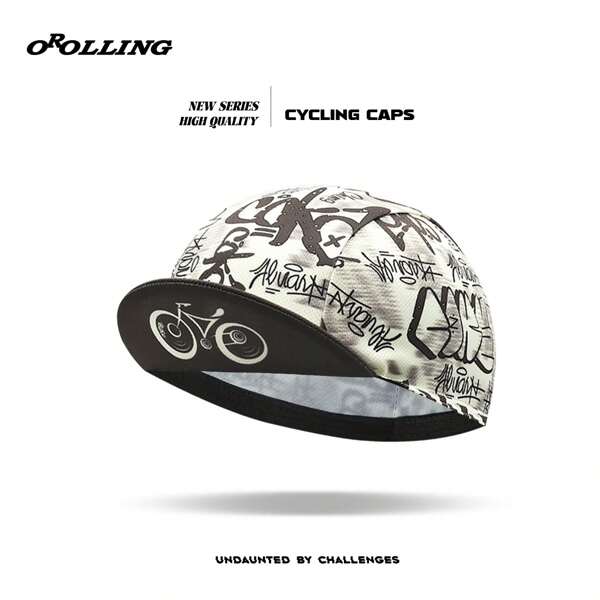 1PC Classic Retro Cycling Cap Breathable Quick Drying Hat Under The Helmet Suitable For Outdoor Sports, Running And Cycling