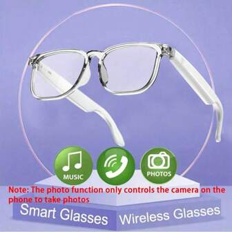 SIMSONLAB New Smart Sunglasses, Multifunctional Sunglasses, Calling, Music Playback, Outdoor Sports Headphones, Rechargeable, High-Definition Lenses, Advanced Technology, Unisex, Touch Sensitive