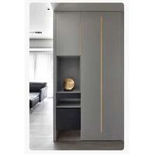 5pcs Brushed Gold Cabinet Handles, Suitable For Cabinets And Wardrobes, Sizes: 8cm/3.15in, 12cm/4.72in, 15cm/6in, 20cm/7.87in, 30cm/11.8in, Kitchen Cabinet Pulls, Drawer Pulls, Modern Concealed Aluminum Handles For Wardrobe Doors, Brushed Gold