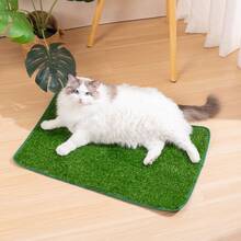 1pc Artificial Grass Dog Potty Pad, Outdoor Toilet For Pets, Easy To Clean, Odor Proof, Indoor/Outdoor Pet Training - Green - View 10