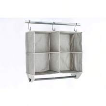 (2 Pack)  4-Shelf Hanging Polyester And Cotton Adult Closet Organizer With Hanging Rack - 2 - View 2