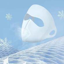 1Pc Summer Ice Silk Sunshade Face Mask Breathable Thin Traceless Riding Face Cover Scarf Anti-UV Facial Gini For Outdoor Surf Cycling Hiking