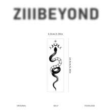 Waterproof Vivid Mystical Snake Themed Temporary Tattoos, Long-Lasting Sexy Party Tattoo, Artist Original Design
