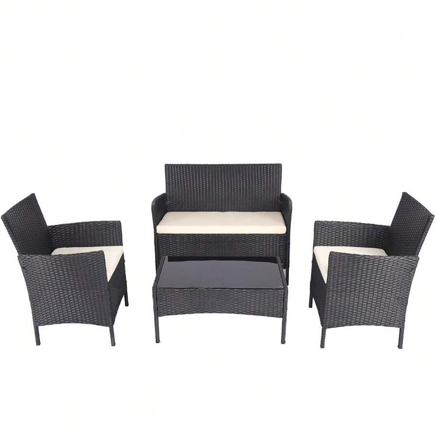 Chicreat Polyrattan Indoor And Outdoor Lounge Set - 1 - View 1