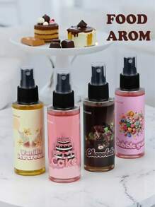 1 peça/2 peças, 100ml/3,38oz, 10 Aromas Spray de Fragrância/Aromatizante de Ar, Fragrância para Casa/Carro/Roupas/Guarda-Roupas, Aromatizante para Casa, Aromatizante de Banheiro, Fragrância Poderosa, Fragrância de Longa Duração, Remove Odores, Ar Fresco, Adequado para Decoração Doméstica, Carro, Salas de Estar, Quartos, Banheiros, Salas de Estudo, Guarda-Roupas, Armários de Sapatos, Armários, Quartos de Animais de Estimação, Escritórios, Hotéis, Casamentos, Dia das Mães, Presentes para Melhores Amigos, Presentes, com Aromas de Alimentos, Frutas e Flores.