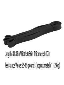 1pc Resistance Bands, Exercise Bands, Assist Bands - Workout Bands Set - Mobility Band, Lifting Straps For Men And Women Fitness Training, Elastic And Exercise Bands Set For Stretch, Suitable For Yoga, Pilates, Gym, Home Workout - Multicolor - View 7