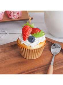 Realistic Cupcake Decor - Perfect For Parties, Holiday Tables, And Celebrations - Reusable And Easy To Clean
