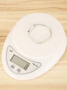 Small Precision Digital Kitchen Scale - For Baking, Cooking And Medicine Weighing, Durable Polypropylene Design, Easy To Use (No AAA Battery Required)