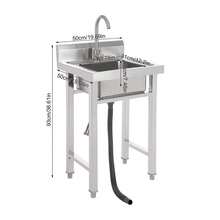 HaroldDol Fregaderos de cocina - Plateado - Ver 4