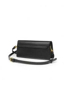 Túi đeo vai nhỏ cho nữ bằng da thời trang Mini Purse Vintage Under The Arm Purse Túi Tote nhẹ Clutch - màu đen - Xem 6