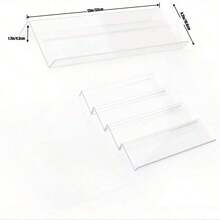 1/2/4pcs Acrylic Spice Shelf Organizer, Adjustable Stacking Step Condiment Jars Storage Rack - Multicolor - View 10