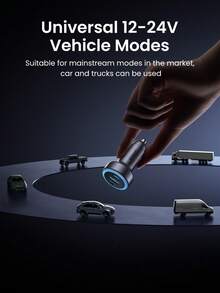 UGREEN Cargador para auto multifunción minimalista