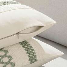 1pc Bohemian Style Decorative Pillow Cover - Tea Green - View 6