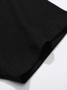 Bedrucktes Herren Crew Neck T-Shirt mit Spruch und Grafik