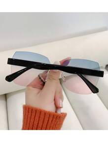 Lunettes mode minimaliste sans cadre - Conception ultra-légère - Parfait pour les passionnés de mode - Un choix idéal pour les vacances et les sorties quotidiennes
