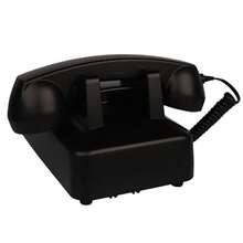 Vintage Rotary Dial Telephone, Mechanical Bell, Old-Fashioned Landline Phone, European Style Home Phone