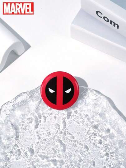 Marvel 2PCS Marvel Officially Licensed Deadpool Titanium Alloy Brooch Fashion Accessory Cool Daily Leisure Pin Suitable For Bag Decoration Festival Gift Men Birthday Gift Souvenir School