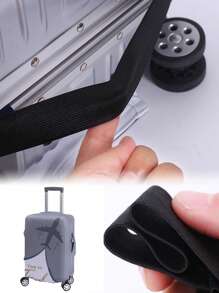 Luggage Cover Travel Case Cover For 18 To 32 Inch Luggage Protector Cases For Outdoor Travel Business Fashion Graphic Pattern For Men Women Travel Accessories Polyester Suitcase Elastic Dust Covers Student Back To School Stuff, Ideal For Outdoor And Holiday Travel, Luggage Protection|Vibrant Design|Elastic Fit, Luggage Travel Accessories