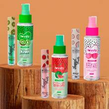 Kit Body Splash Frutal + Lip Gloss Frutal Face Beautiful