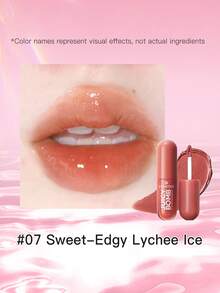 Essence JUICY BOMB Plumping Lipgloss 07 Cool Sweet Litchi - 2.6ml - 07 Sweet and Cool Ice Lychee - View 2