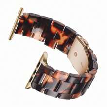 1 pieza Pulsera compatible con de 38mm, 40mm, 41mm, 44mm, 45mm, 46mm, 42mm, 49mm para hombres y mujeres, de resina con estampado de halcón peregrino, para Series Ultra, SE, 10, 9, 8, 7, 6, 5, 4, 3, 2, 1