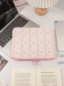 1Pc Floral & Strip Pattern Tablet Bag 11 Inch /13Inch Computer Bag Colourful Cute Protection Case Small Bag File Bag Laptop Sleeve Computer Carrying Case Bag 11 Inch/13Inch Portable Table Cover Bags For Mac Book ASUS For Tablet Handbag Case 9-13inch Compatible With Ipad Air 4 Pro 11 Mini 5 IPad Case Compatible With Samsung Shockproof Pouch Bags