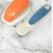 软毛洗衣刷，洗鞋清洁刷，洗衣刷，家居必需品，节日礼物，多件装，洗衣刷，洗鞋刷 - 彩色 - 查看 4