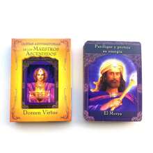 Neue spanischsprachige Oracle-Kartendeck "DE LOS MAESTROS ASCENDIDOS" Brettspiel-Sets