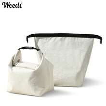 Insulated Lunch Bag, Portable Canvas Tote Lunch Box, Leakproof And Heat-Retaining, Ideal For Work And School Bag For School School Accessories School Stuff - Multicolor - View 3