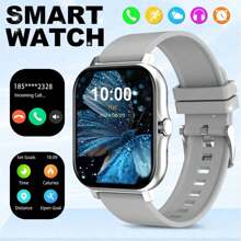 New 1.83 Inch Full Touch HD Fashion Smart Watch With (Dial, Answer) Wireless Call Function, Massive Watch Faces, Exercise Monitoring, Message Reminder View, Multiple App Reminders, Suitable For Android And IOS Phones, A Perfect Gift For Men And Women