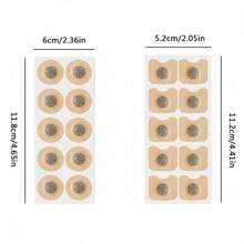 Nasal Dilator Strips - Anti Snoring Nasal Strips - Paper Nasal Dilator Magnetic Stickers, Sleep & Sports Nasal Dilator Accessories, Outdoor Sports Nose Clips - Drug-Free Snoring Stopper, Improve Sleep - Expand Nasal Passages, Enhance Oxygen Supply And Stay, Comfortable All Night