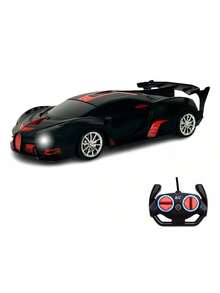 Carrinho De Controle Com Farol 5 Funções Premium Preto - Preto - Visão 8