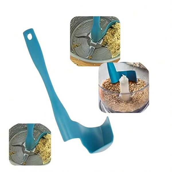 Multipurpose Rotating Food Processing Machine Cleaning Tool, Compatible With Thermomix TM5/TM6/TM31, Detachable Kitchen Rotating Spatula, Made Of PP Material, For Home Cooking Accessories