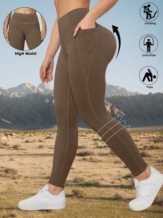 Mallas deportivas para mujer de uso exterior, pantalones de entrenamiento de cintura alta que levantan el trasero, de estilo versátil para el tránsito, nuevos lanzamientos de primavera y verano