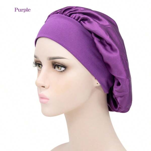 1 Piece Of Shower Cap, Reusable Ladies Shower Cap, Elastic Shower Cap For Hair Care, Elastic Shower Cap For Night Sleep Cap